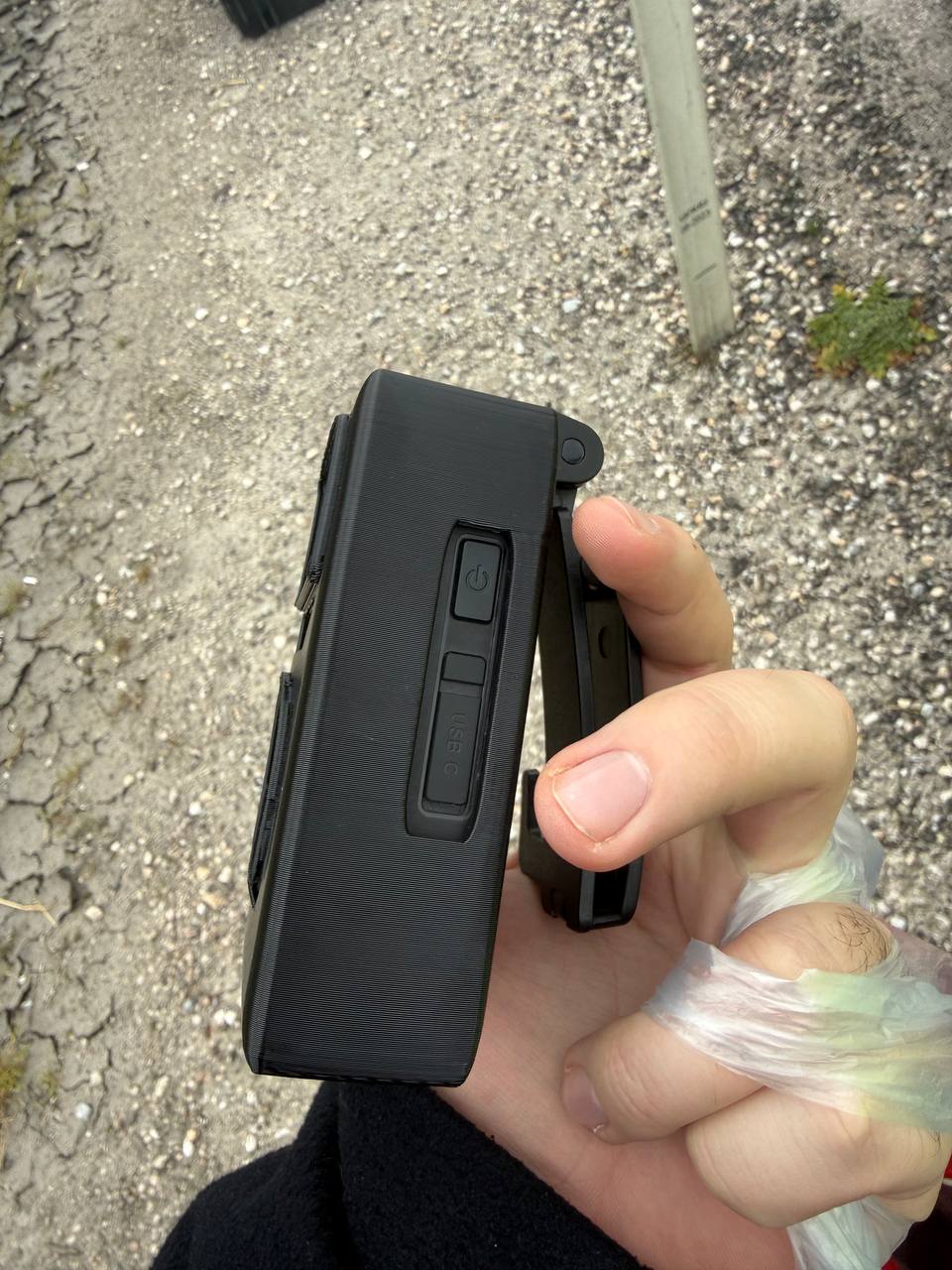 Polis ve Jandarma Yaka Kamerası TPU Koruma Kılıfı – Darbe Emici Esnek Kılıf